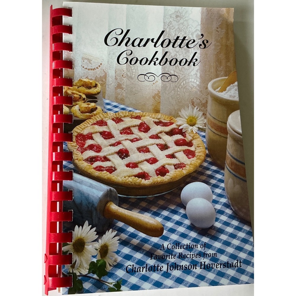 Charlotte's Cookbook Recipe Collection Spiral Bound Morris Press Home Cooking